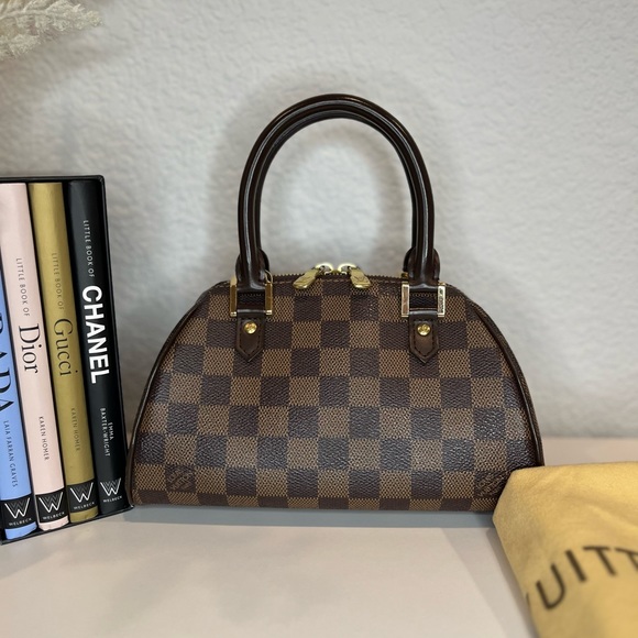 🎀 LOUIS VUITTON Damier Ebene Ribera Mini - Picture 6 of 15
